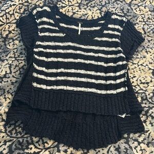 Free People short sleeve spring sweater